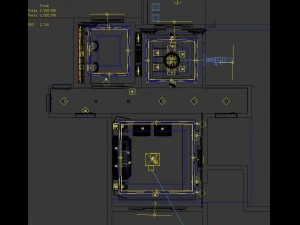 family - kitchen - restaurant 373 3D Model