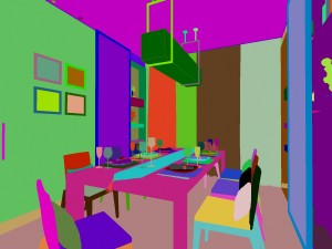 family - kitchen - restaurant 374 3D Model