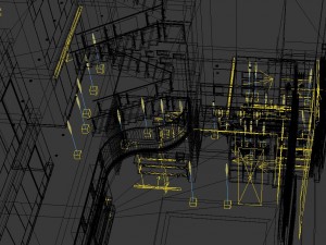 family - kitchen - restaurant 374 3D Model