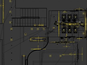 family - kitchen - restaurant 374 3D Model