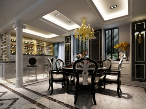 family - kitchen - restaurant 376 Modello 3D
