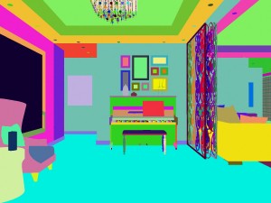 family - kitchen - restaurant 383 3D Model