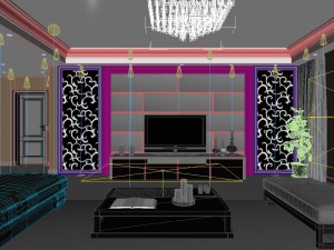 family - kitchen - restaurant 383 3D Model