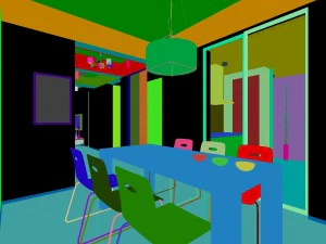family - kitchen - restaurant 385 3D Model