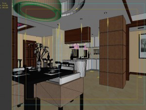 family - kitchen - restaurant 389 3Dモデル