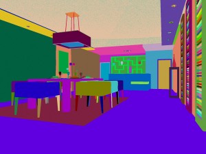 family - kitchen - restaurant 394 3D Model