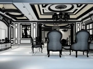 famiglia - cucina - ristorante 399 Modello 3D