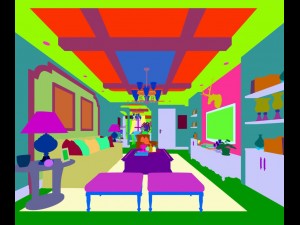 family - kitchen - restaurant 400 3D Модель