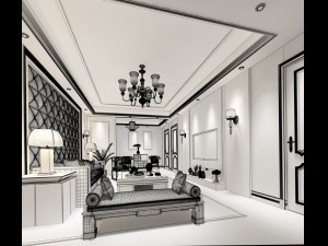 family - kitchen - restaurant 401 3D Модель