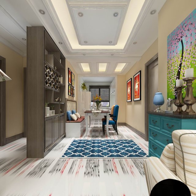 family - kitchen - restaurant 402 3Dモデル .c4d .max .obj .3ds .fbx .stl .blend 