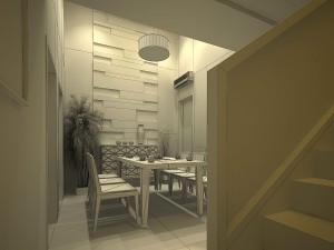 family - kitchen - restaurant 403 3D Model