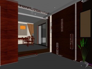family - kitchen - restaurant 406 3D Model