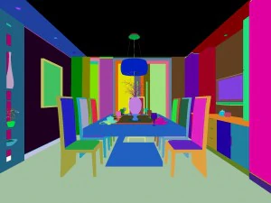 family - kitchen - restaurant 408 3D Model