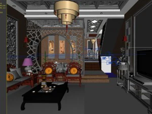 family - kitchen - restaurant 415 3D Model
