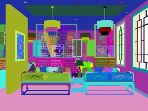 family - kitchen - restaurant 417 3Dモデル
