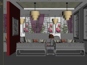 family - kitchen - restaurant 417 3Dモデル