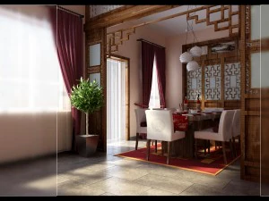 family - kitchen - restaurant 422 3D Model