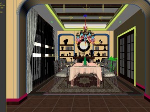 family - kitchen - restaurant 426 3D 模型