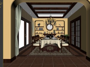family - kitchen - restaurant 426 3D 模型