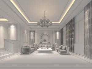 family - kitchen - restaurant 429 3D Model