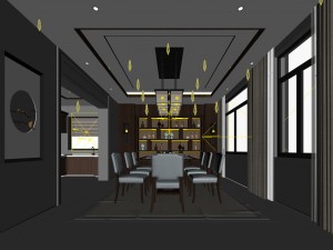 family - kitchen - restaurant 429 3D Model