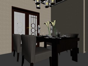 family - kitchen - restaurant 431 3Dモデル