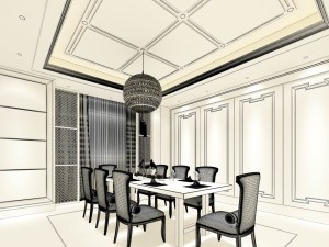 family - kitchen - restaurant 432 Modelo 3D