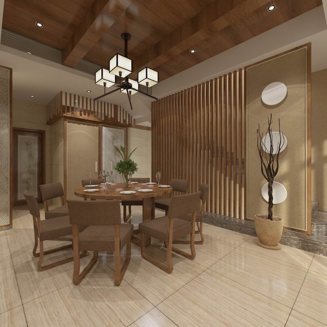 family - kitchen - restaurant 433 3D 모델 .c4d .max .obj .3ds .fbx .stl .blend 