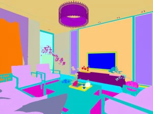 family - kitchen - restaurant 433 3D Model