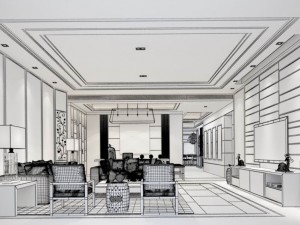 family - kitchen - restaurant 434 3D मॉडल