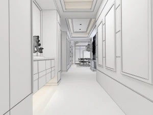 family - kitchen - restaurant 434 3D Model