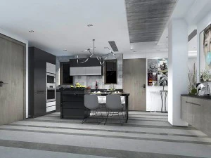 family - kitchen - restaurant 439 3D Model