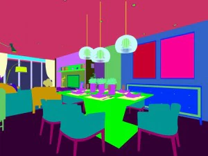 family - kitchen - restaurant 441 3D Model