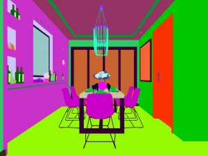family - kitchen - restaurant 445 Modelo 3D