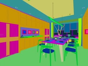 family - kitchen - restaurant 451 3D 모델
