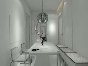 family - kitchen - restaurant 453 3D Model