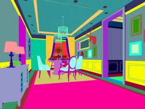 family - kitchen - restaurant 456 3D Model