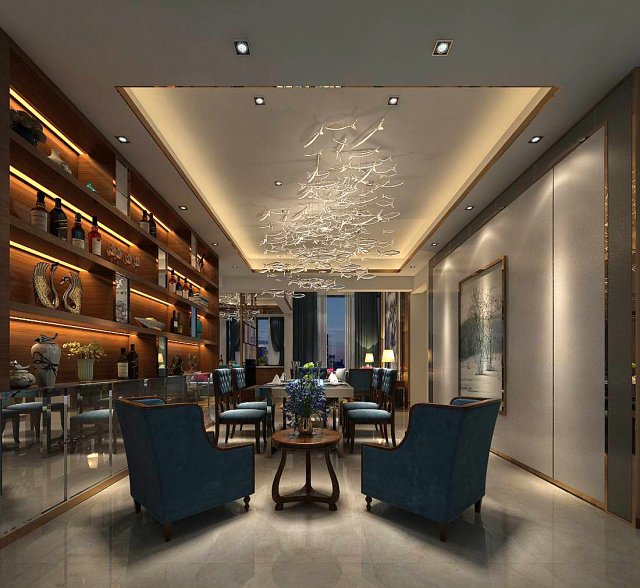 family - kitchen - restaurant 457 3D 모델 .c4d .max .obj .3ds .fbx .stl .blend 