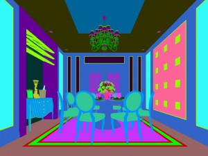 family - kitchen - restaurant 458 3D 模型