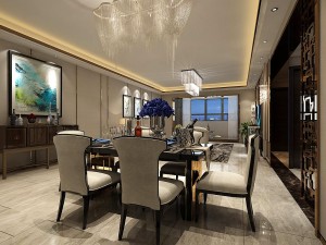 family - kitchen - restaurant 469 Model 3D