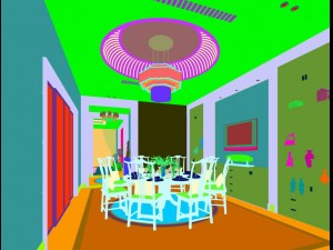 family - kitchen - restaurant 476 3Dモデル