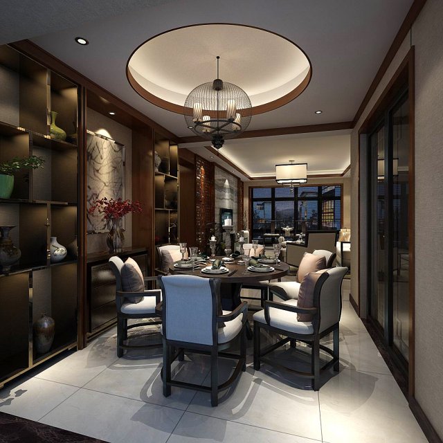 family - kitchen - restaurant 477 Modelo 3D .c4d .max .obj .3ds .fbx .stl .blend 