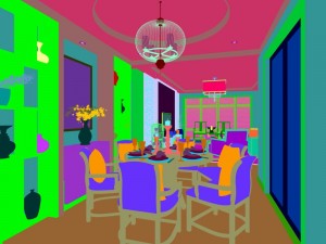 family - kitchen - restaurant 477 Modelo 3D