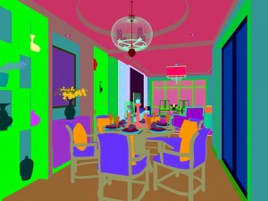 family - kitchen - restaurant 477 3D Model