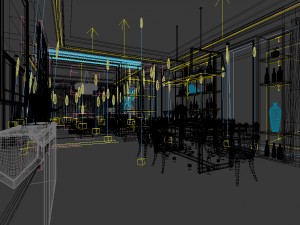 family - kitchen - restaurant 478 Modelo 3D