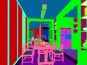 family - kitchen - restaurant 481 3D Model