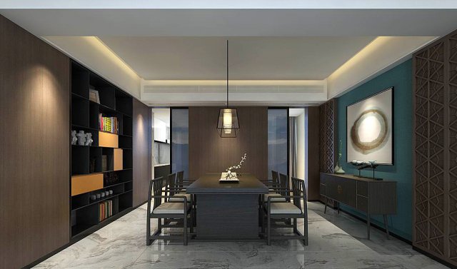 family - kitchen - restaurant 483 Modelo 3D .c4d .max .obj .3ds .fbx .stl .blend 
