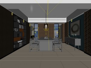 family - kitchen - restaurant 483 Modelo 3D