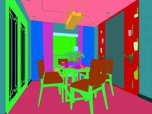 family - kitchen - restaurant 485 3D Model