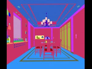 family - kitchen - restaurant 486 3D Model